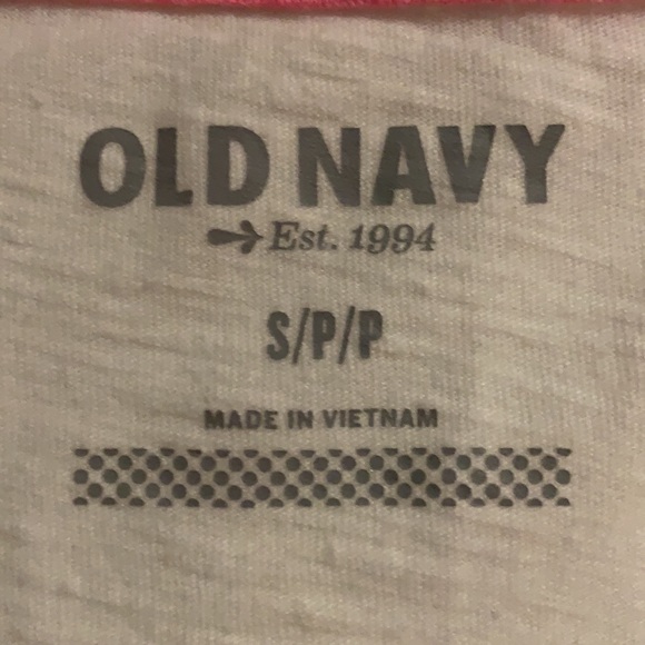 Old navy baseball three quarters sleeve shirt - Picture 2 of 2